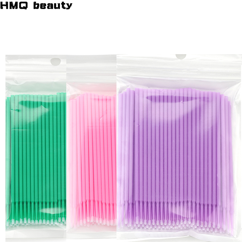 Free shipping Microbrush for e - Eyelash Extension With Glue 评论和价格